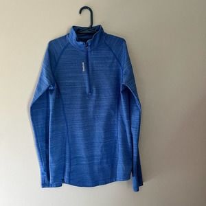 Reebok Blue Long Sleeve Pullover Youth Girls Size L (12-14)
